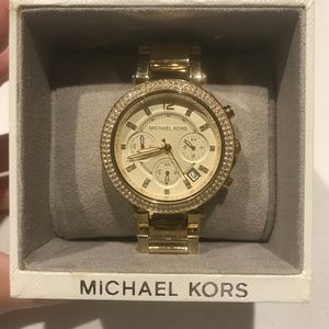 Michael Kors Parker Gold-Tone Watch